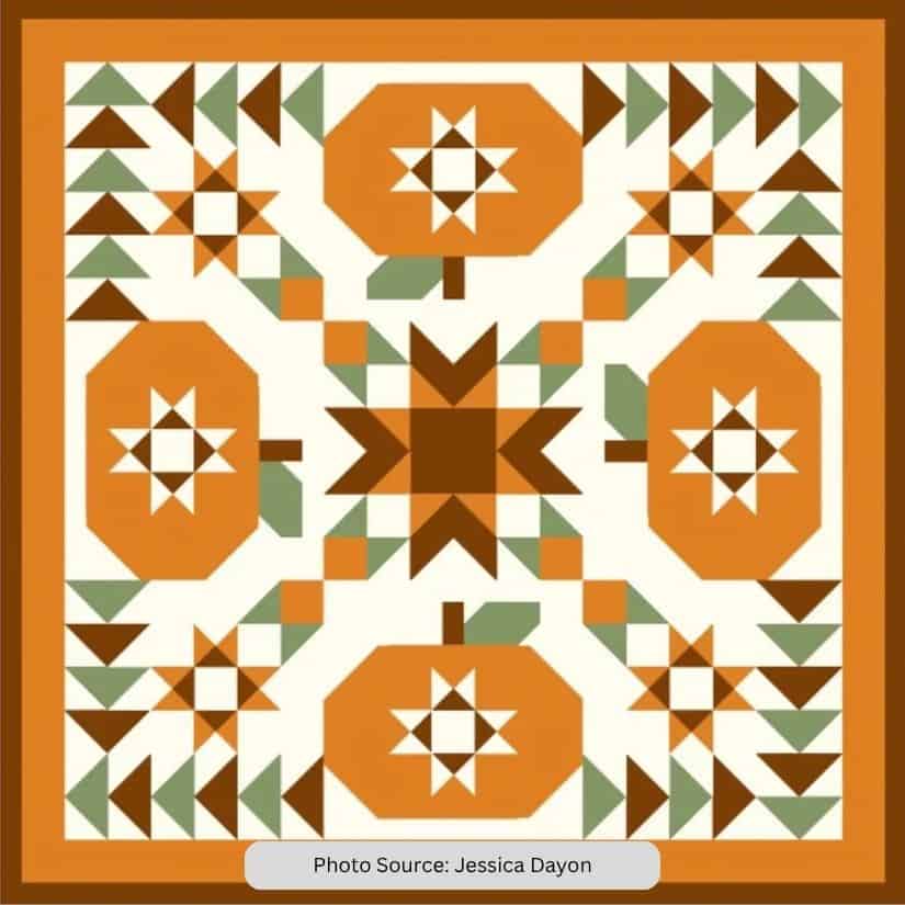 September Mini Quilt Pattern - etsy paid
