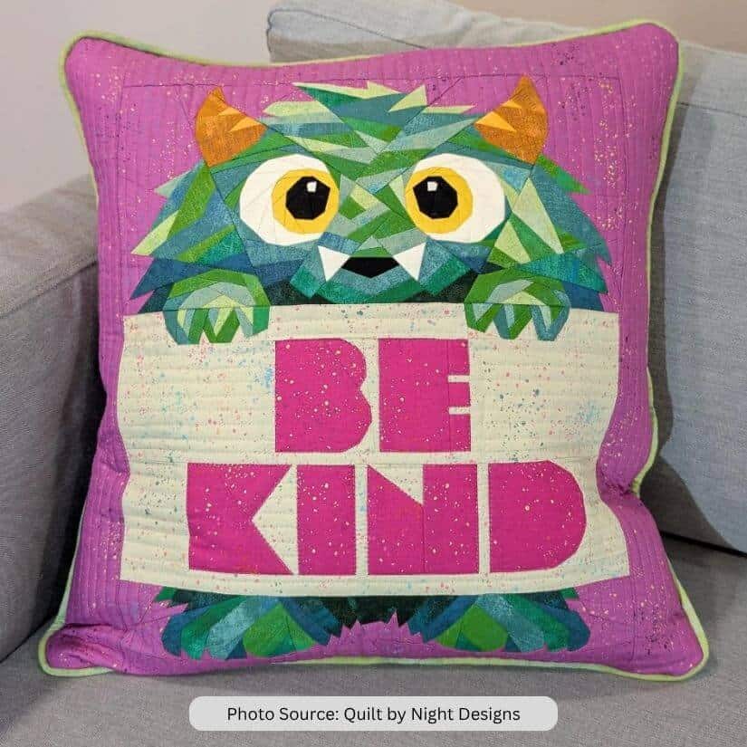 Signs Of Monsters Quilt Pattern - etsy paid