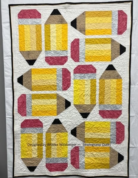 Stubby Pencils Quilt Pattern - etsy