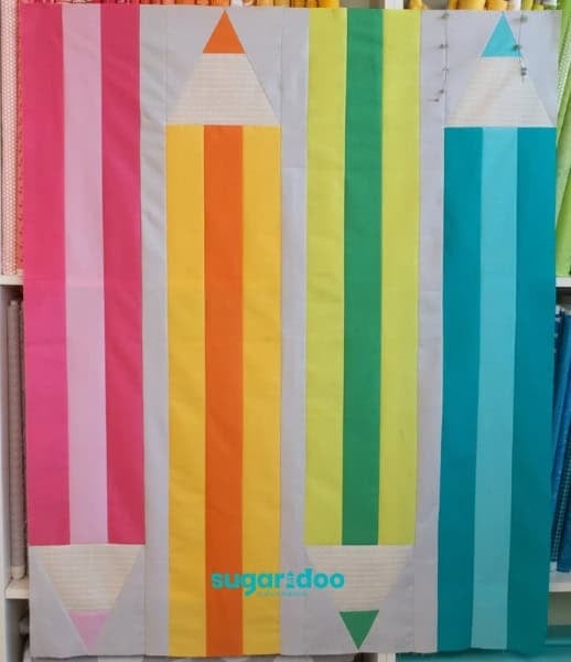 Super Fast Pencil - free quilt pattern