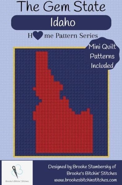 The Gem State Quilt Pattern - etsy paid
