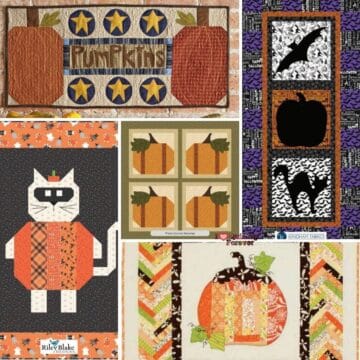 pumpkin wall hanging quilt patterns featured cover