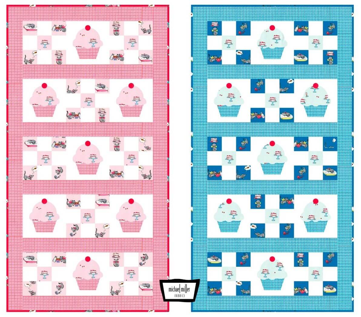 Cupcake Cutie Quilt Pattern - free quilt pattern-