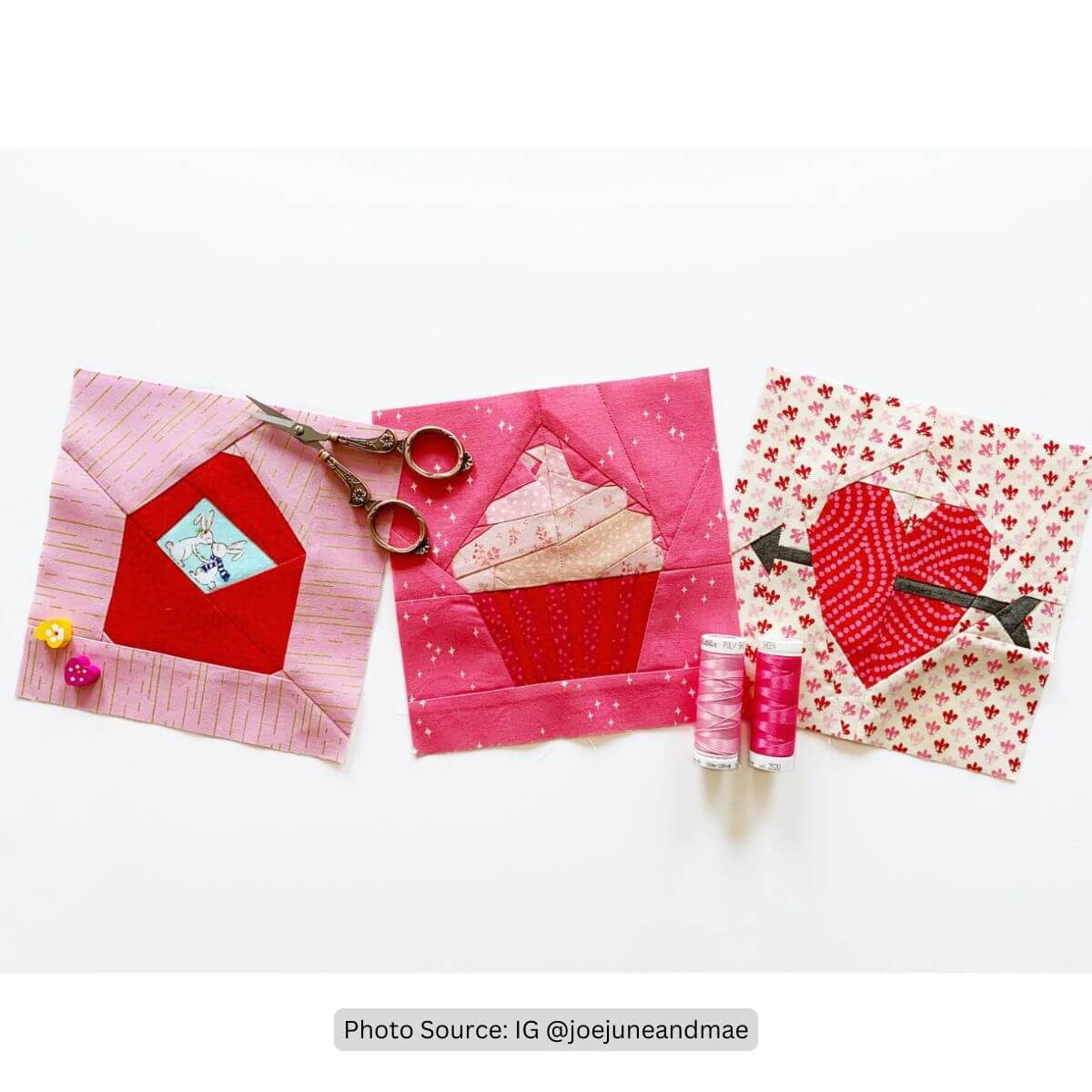 Cupcake Quilt Idea from IG joejuneandmae