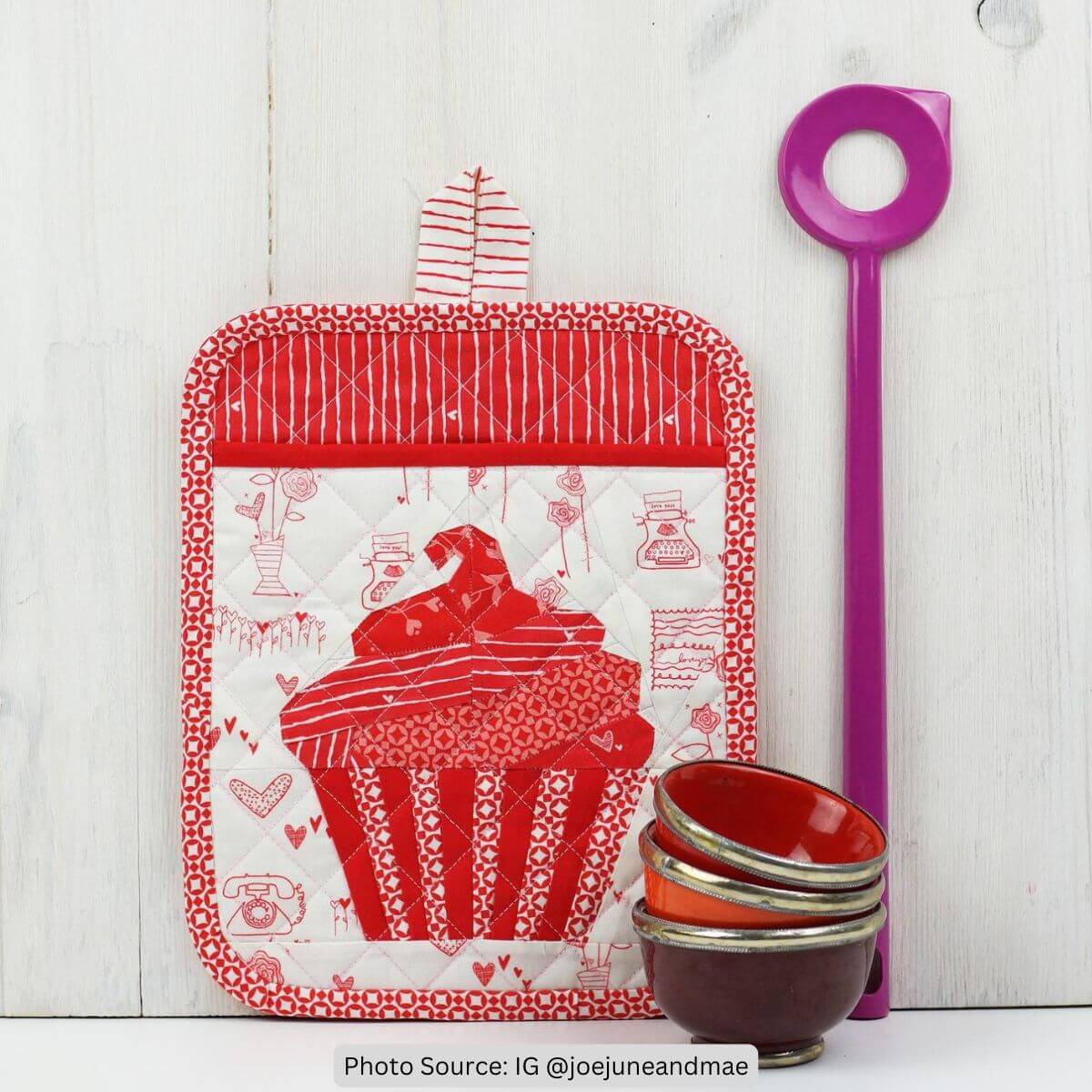 Cupcake Quilt Idea from IG joejuneandmae2