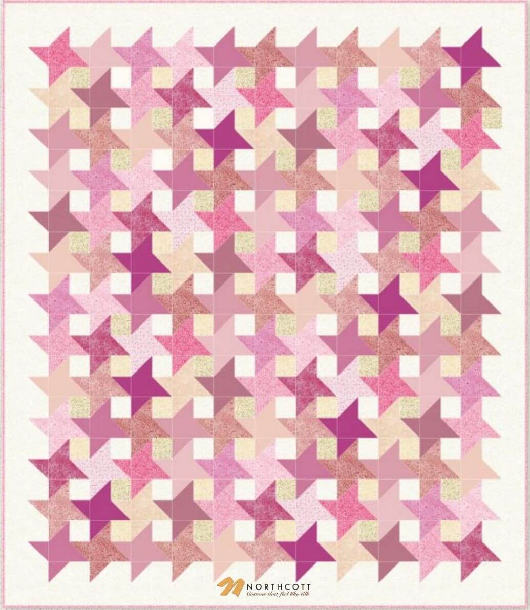 Friendship Stars Quilt Pattern - free quilt pattern