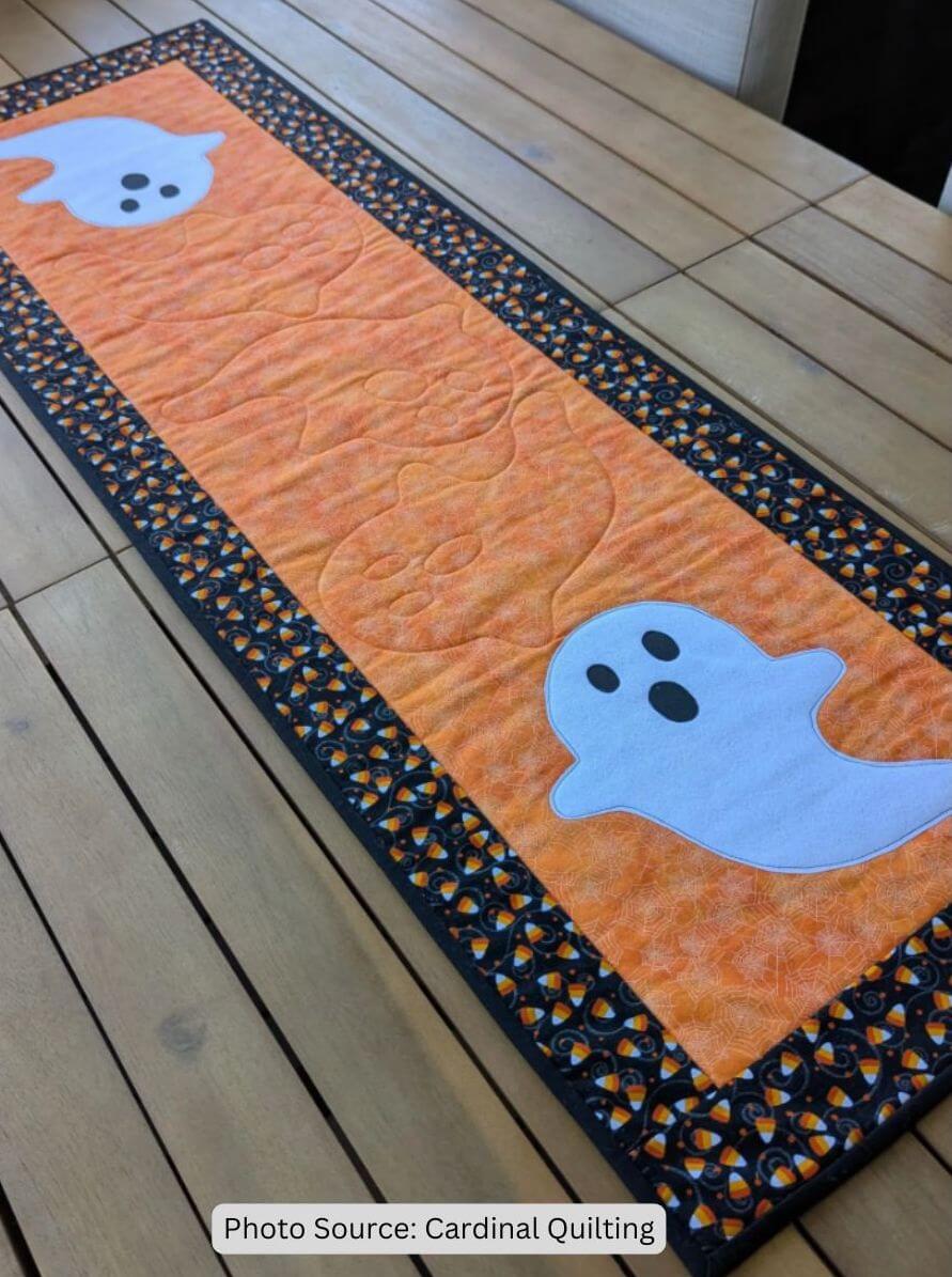 Ghost Table Runner Quilt Pattern - etsy paid