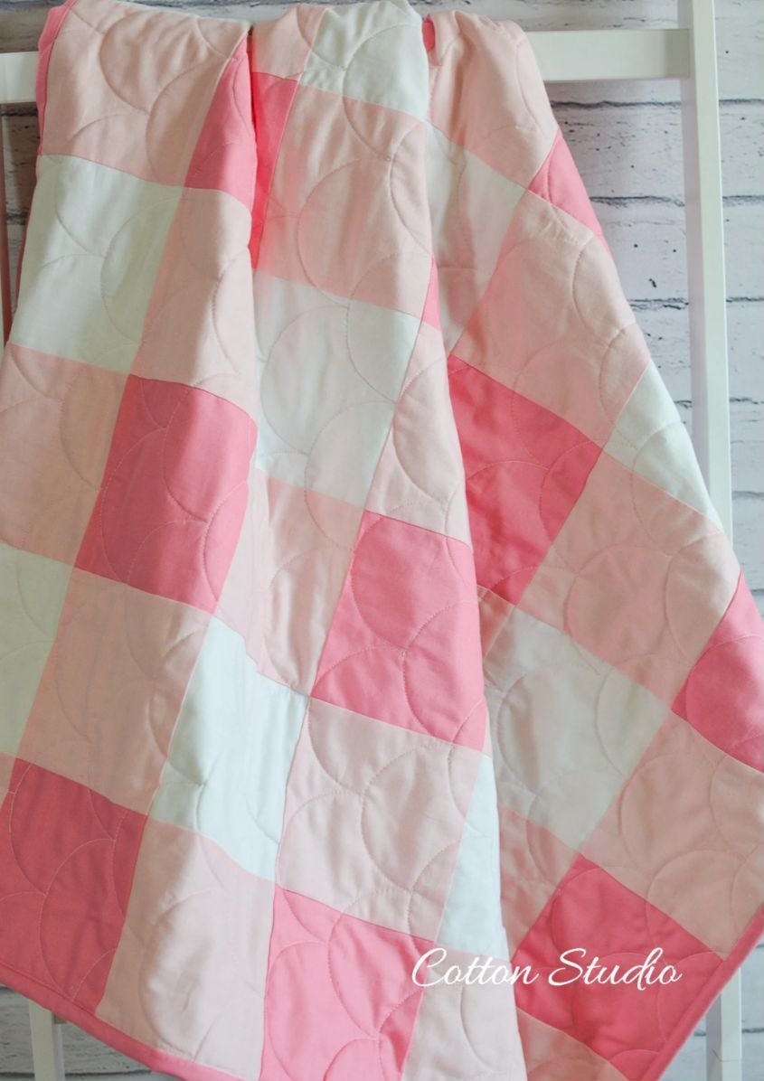 Gingham Quilt Pattern - etsy paid