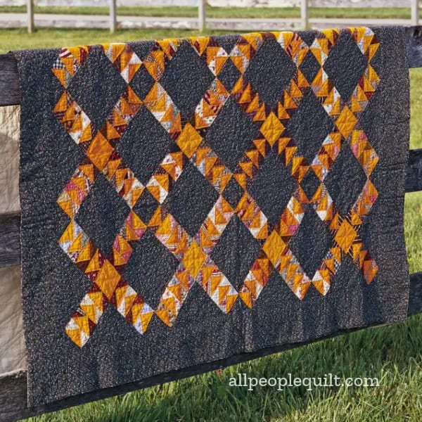 Halloween Takes Flight - free quilt pattern