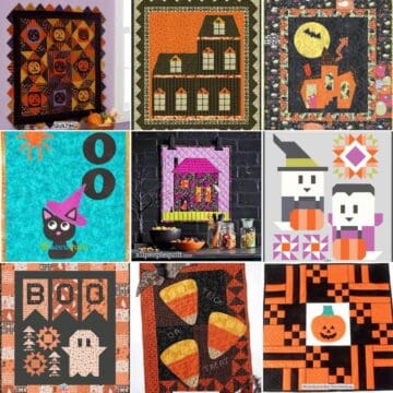Halloween Wall Hanging Quilt Patterns - featured cover