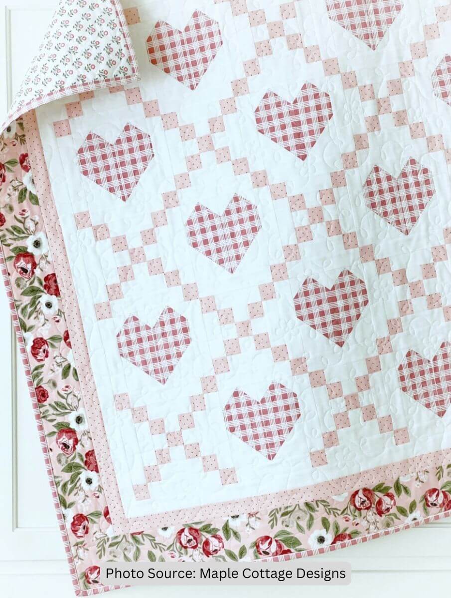 Hearts Delight Quilt Pattern - etsy paid