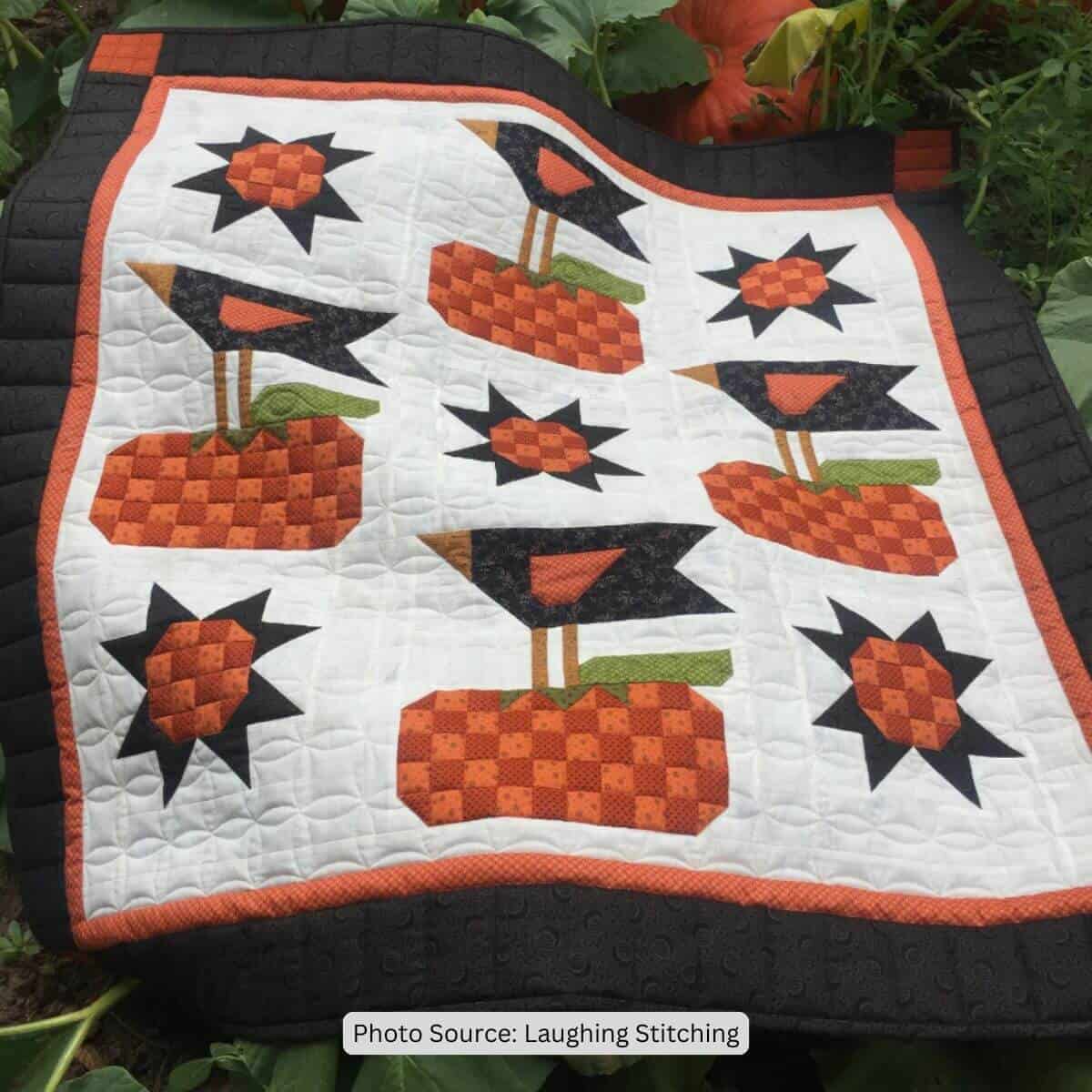 My Crow Garden Quilt Pattern - etsy paid