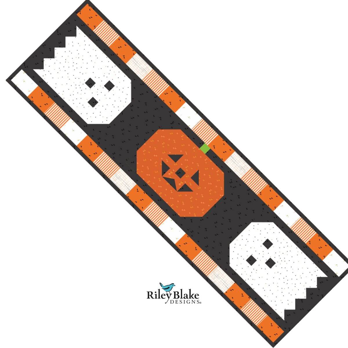 Spooky Table Runner Quilt Pattern - free quilt pattern