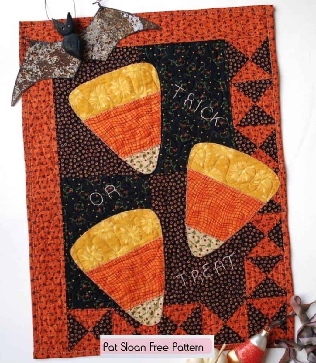 Trick or Treat Quilt Pattern - free quilt pattern